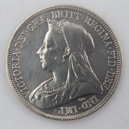 2103 - 1898 - silver shilling of queen Victoria - EF. UK P&P Group 0 (£6+VAT for the first lot and £1+VAT f... 