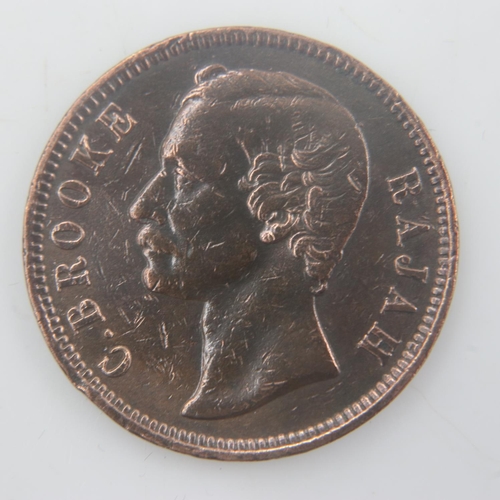 2105 - 1885 - Brooke cent of Sarawak - gVF. UK P&P Group 0 (£6+VAT for the first lot and £1+VAT for subsequ... 