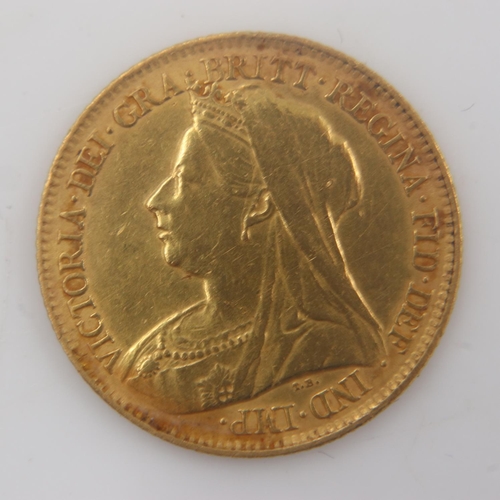 2136 - 1895 gold half sovereign of Queen Victoria. UK P&P Group 0 (£6+VAT for the first lot and £1+VAT for ... 