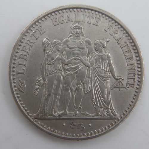 2151 - 1965 - silver French 10 Francs - aEF. UK P&P Group 0 (£6+VAT for the first lot and £1+VAT for subseq... 