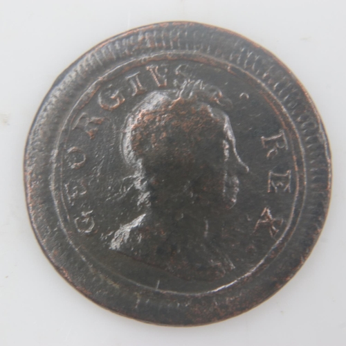 2157 - 1719 - farthing of George I - F. UK P&P Group 0 (£6+VAT for the first lot and £1+VAT for subsequent ... 