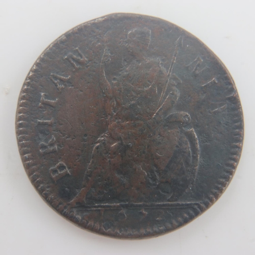 2162 - 1672 - farthing of Charles II. UK P&P Group 0 (£6+VAT for the first lot and £1+VAT for subsequent lo... 