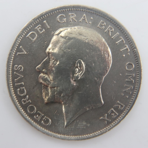 2163 - 1915 - silver half crown of George V - gVF. UK P&P Group 0 (£6+VAT for the first lot and £1+VAT for ... 