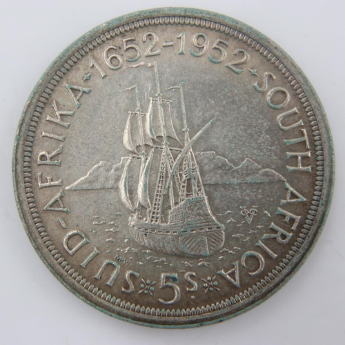 2176 - 1952 - George VI South African Commemorative crown. UK P&P Group 1 (£16+VAT for the first lot and £2... 