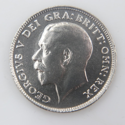 2182 - 1918 - silver sixpence of George V - gVF. UK P&P Group 0 (£6+VAT for the first lot and £1+VAT for su... 