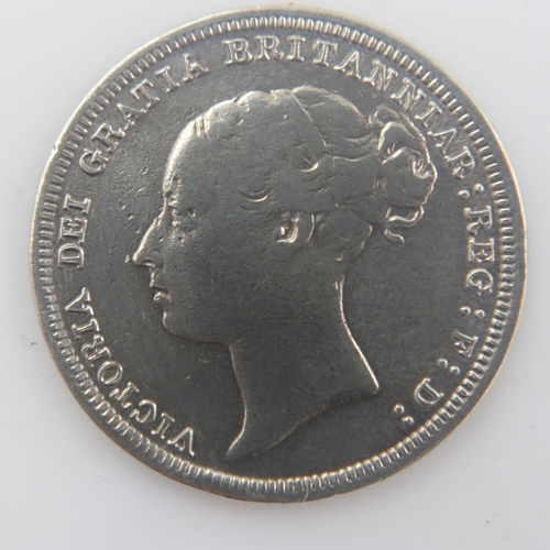 2185 - 1885 - silver sixpence of queen Victoria - nVF. UK P&P Group 0 (£6+VAT for the first lot and £1+VAT ... 