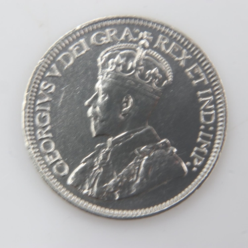 2211 - 1917 - silver 10 cents of George V - EF. UK P&P Group 0 (£6+VAT for the first lot and £1+VAT for sub... 