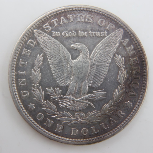 2236 - 1880 - American silver Morgan dollar. UK P&P Group 0 (£6+VAT for the first lot and £1+VAT for subseq... 