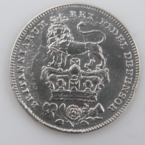 2237 - 1826 - silver sixpence of George IV - VF. UK P&P Group 0 (£6+VAT for the first lot and £1+VAT for su... 