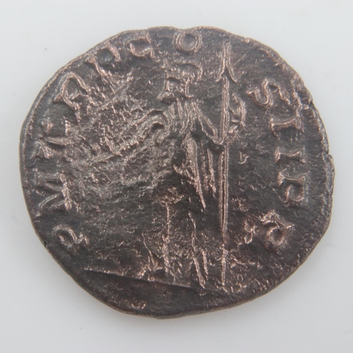 2243 - 260AD - Roman emperor Postumus radiate - holding globe and spear - aVF. UK P&P Group 0 (£6+VAT for t... 