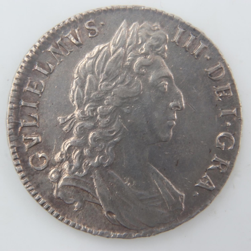 2245 - 1698 - silver half crown of William III - aEF. UK P&P Group 0 (£6+VAT for the first lot and £1+VAT f... 