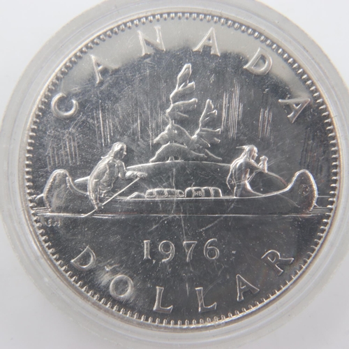 2253 - 1976 - Dominion dollar of Canada - specimen, UNC. UK P&P Group 0 (£6+VAT for the first lot and £1+VA... 