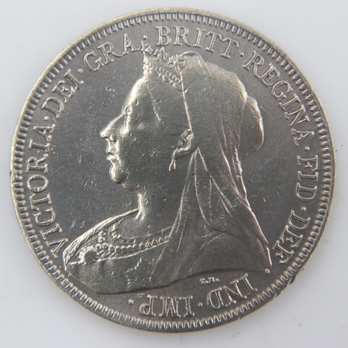 2261 - 1896 - silver shilling of queen Victoria - gVF. UK P&P Group 0 (£6+VAT for the first lot and £1+VAT ... 