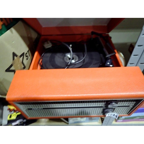 1044 - Fidelity record player with BSR turntable, working. Not available for in-house P&P