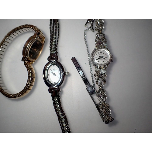 1066 - Three ladies wristwatches to include Zorba. UK P&P Group 1 (£16+VAT for the first lot and £2+VAT for... 