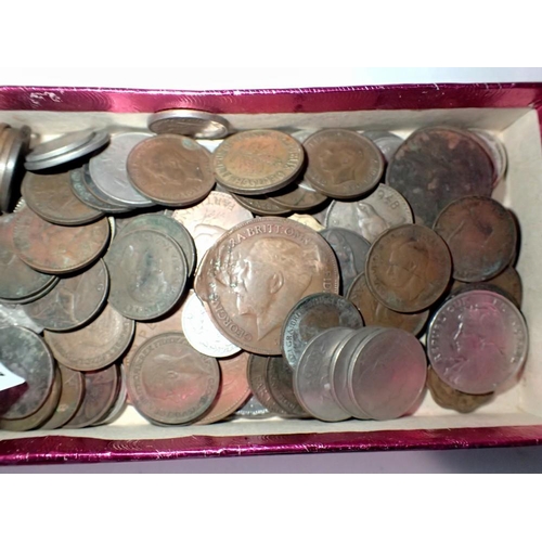 1095 - Quantity of mixed coins to include silver. UK P&P Group 1 (£16+VAT for the first lot and £2+VAT for ... 