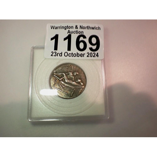 1169 - Roman restrike of a brothel entry token. UK P&P Group 0 (£6+VAT for the first lot and £1+VAT for sub... 