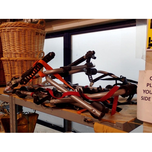 1226 - Two bicycle car racks. Not available for in-house P&P