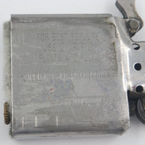 150 - Brass Zippo lighter, inscribed 'Falkland Islands! Invaded by Argentine forces 2nd April 1982, libera... 