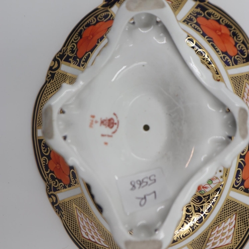 222 - Royal Crown Derby Old Imari pattern tazza. Diameter: 27cm. UK P&P Group 2 (£20+VAT for the first lot... 