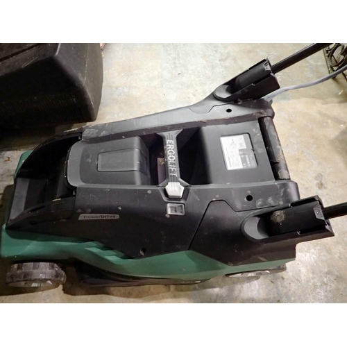 1734 - Bosch Ergolift 230v lawnmower. All electrical items in this lot have been PAT tested for safety and ... 