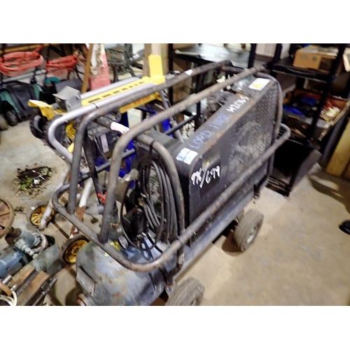 1769 - Nu-Aire 110 litre 230 electric compressor. Failed PAT testing, for spares or repairs only. Not avail... 