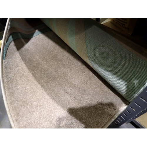 1828 - Dunelm mirage teal carpet, 120 x 170 cm. Not available for in-house P&P