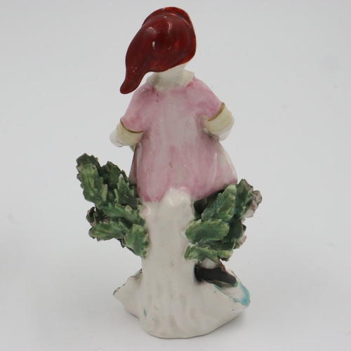 179 - Three early 19th century Derby figures, largest H: 13cm. Not available for in-house P&P