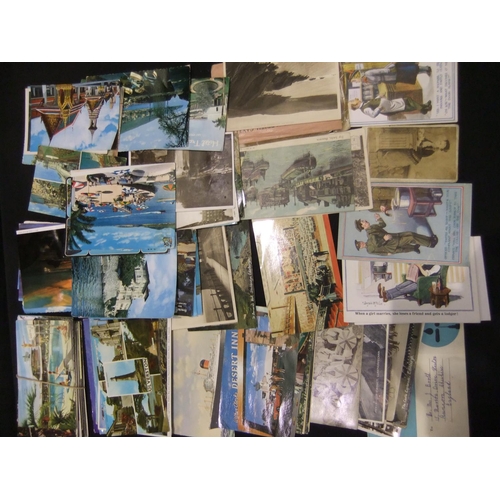 358 - Collection of early 20th century postcards and ephemera. UK P&P Group 1 (£16+VAT for the first lot a... 