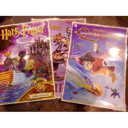 1027 - Harry Potter DVD box set, complete with interactive DVD game and additional posters. Not available f... 