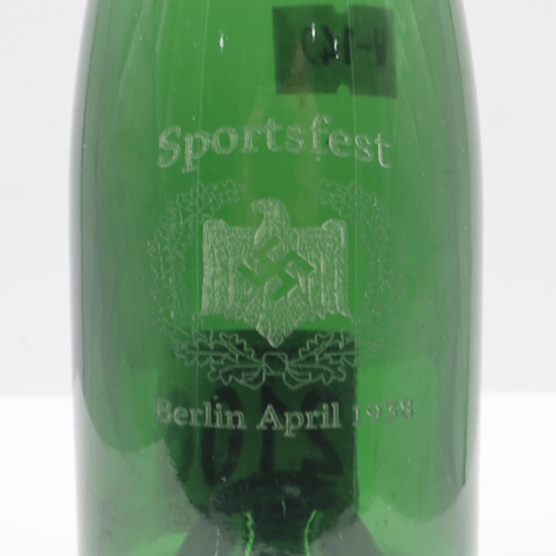 2106 - Third Reich period 100ml Bottle from the Hitler Youth Sportsfest, Berlin 1938. UK P&P Group 1 (£16+V... 