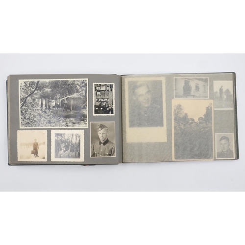 2141 - WWII Photo Album of a soldier who served with the 13th Company of the 28th Infantry Regiment. UK P&P... 