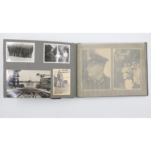 2141 - WWII Photo Album of a soldier who served with the 13th Company of the 28th Infantry Regiment. UK P&P... 