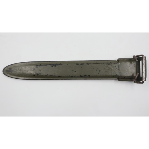 2169 - WWII US M1 Garand Bayonet. Maker AFH-American Fork & Hoe. Not available for in-house P&P