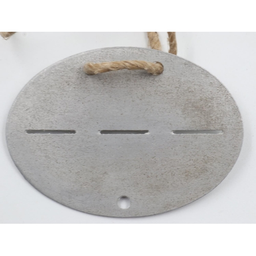 2205 - Third Reich DRK (German Red Cross) Nurses Dog Tag. UK P&P Group 1 (£16+VAT for the first lot and £2+... 