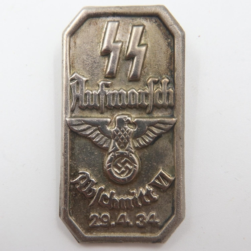 2241 - Third Reich Aufmaesch Abschmitt VI Tinnie nominating Himmler as head of the Waffen SS. UK P&P Group ... 