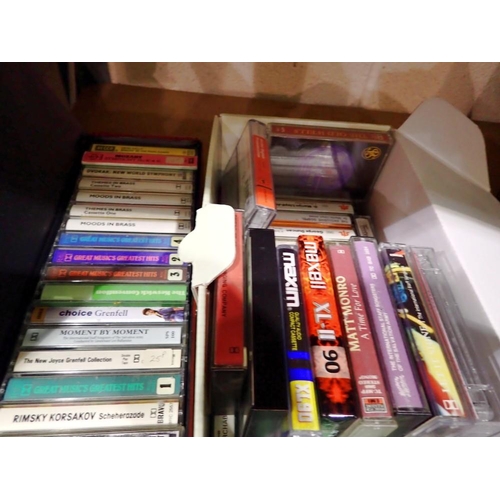 1422 - Collection of audio cassettes, classical and brass themes. Not available for in-house P&P