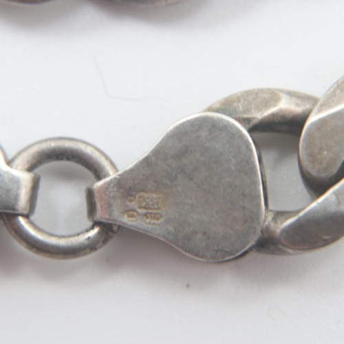 4 - Heavy gauge 925 silver neck chain, 47g, L: 45cm. UK P&P Group 0 (£6+VAT for the first lot and £1+VAT... 