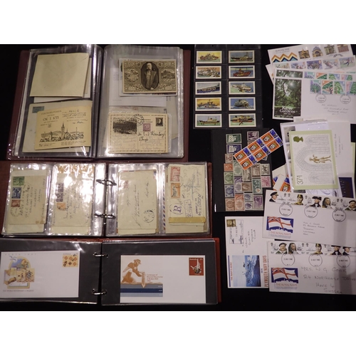 111 - Mixed stamp collection including job lot of worldwide stamps, postal history and postal stationery. ... 