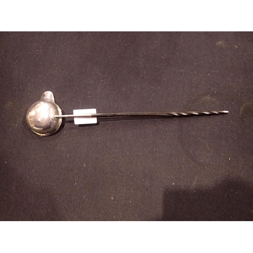 133 - Silver toddy ladle. UK P&P Group 2 (£20+VAT for the first lot and £4+VAT for subsequent lots)