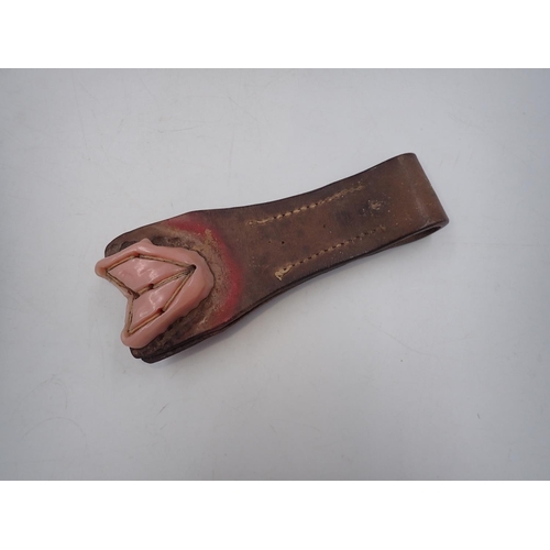 95 - Mouth piece for 'Iron Jaw' (used by the vendors aunt) Brenda Goring, a trapeze artist with the Ringl... 