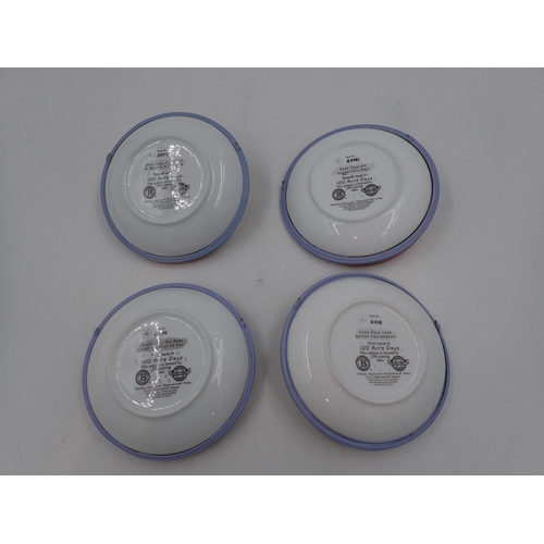 162 - Four Winnie The Pooh figure plaques. UK P&P Group 2 (£20+VAT for the first lot and £4+VAT for subseq... 