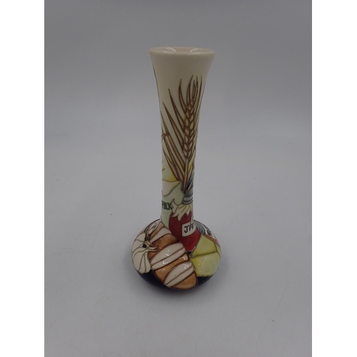 175 - Moorcroft limited edition vase in the Abundance pattern, no cracks or chips. H: 20.5cm. UK P&P Group... 