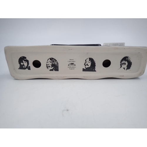 214 - Beatles Abbey Road figural group. H: 14cm. UK P&P Group 2 (£20+VAT for the first lot and £4+VAT for ... 