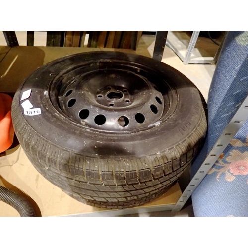 1816 - Spare tyre by Pirelli (16inch) and Continental (15inch). Not available for in-house P&P