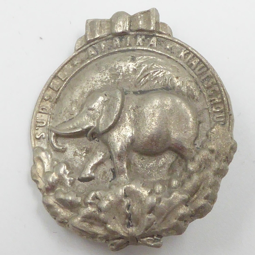 2275 - Imperial German Colonial “Elephantenorden” (Elephant Order) Badge Circa 1920-1936. This has the late... 