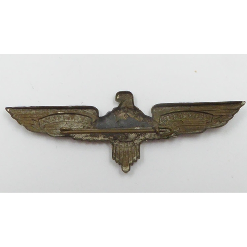 2277 - Third Reich period SA 1934 first Flieger Rally badge. UK P&P Group 1 (£16+VAT for the first lot and ... 