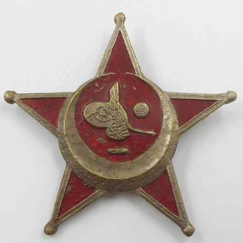 2280 - WWI Ottoman (Turkish) Gallipoli Star Other Ranks Medal. UK P&P Group 1 (£16+VAT for the first lot an... 