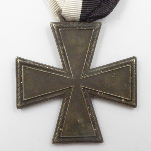 2286 - Italian-Russian Expedition Cross Constructed of silvered zinc, the reverse bearing central engraved ... 