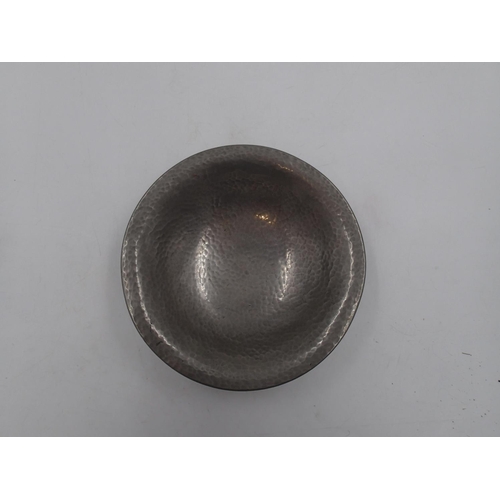 260 - Tudric hammered pewter bowl, stamped 01354 to base, D: 17cm. UK P&P Group 1 (£16+VAT for the first l... 